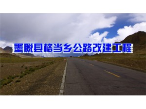 墨脱县格当乡公路改...